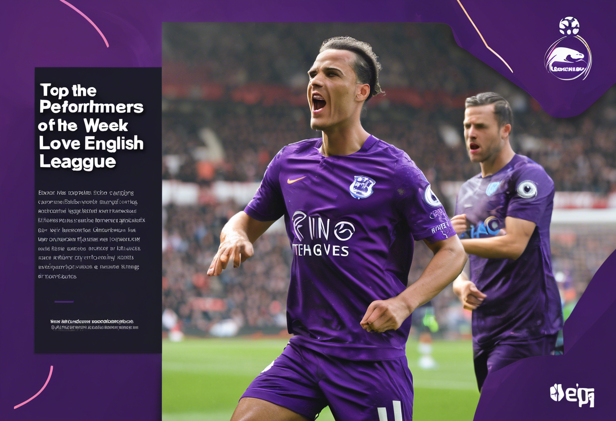 Top Performers of the Week in the English Premier League